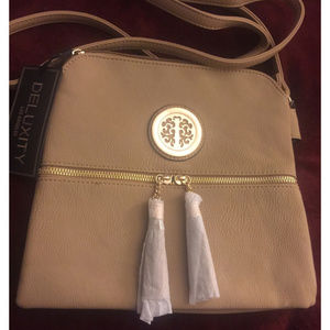 Twin Pouch Cross Body Bag